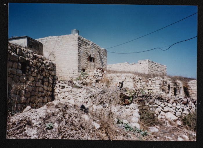 A Photograph of al-Khatib's Castle in Beit Iksa Village, Northwest of al-Quds (Jerusalem)
