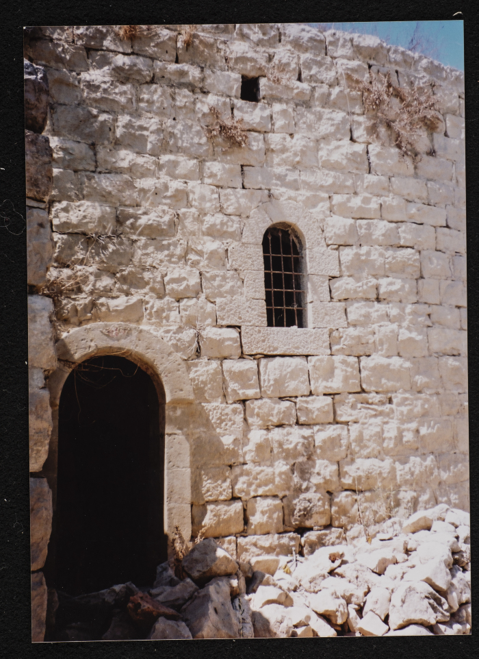 A Photograph of al-Khatib's Castle in Beit Iksa Village, Northwest of al-Quds (Jerusalem)
