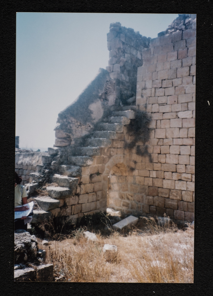 A Photograph of al-Khatib's Castle in Beit Iksa Village, Northwest of al-Quds (Jerusalem)
