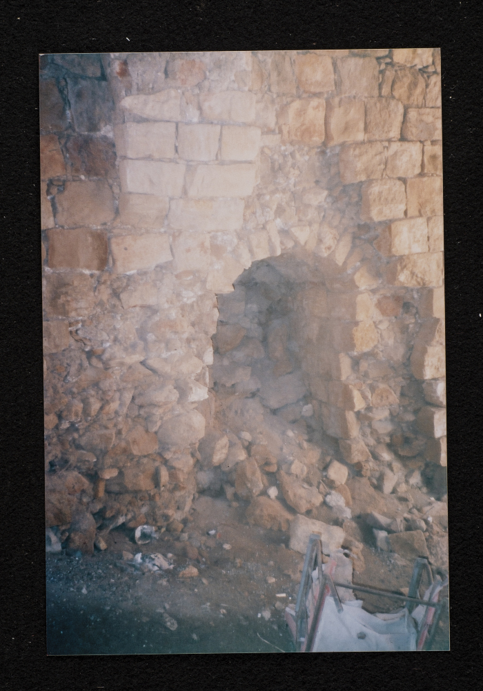 A Photograph of al-Khatib's Castle in Beit Iksa Village, Northwest of al-Quds (Jerusalem)
