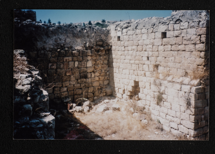 A Photograph of al-Khatib's Castle in Beit Iksa Village, Northwest of al-Quds (Jerusalem)
