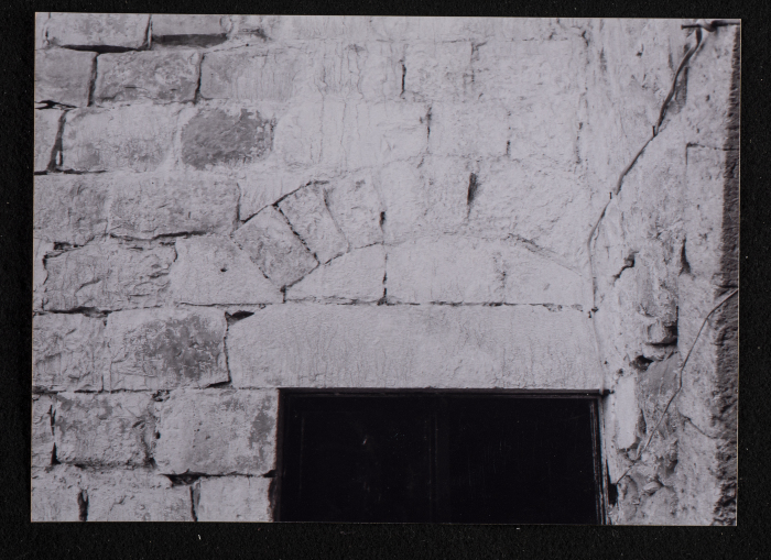 A Photograph of Ṣaleh al-Barghuthy's Mansion in Deir Ghassaneh Village
