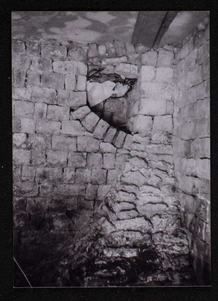 A Photograph of Ṣaleh al-Barghuthy's Mansion in Deir Ghassaneh Village

