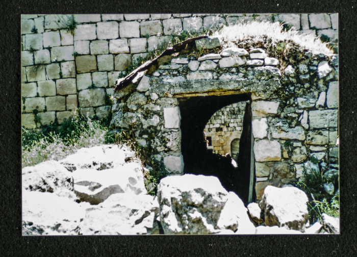 A Photograph of al-Khatib's Castle in Beit Iksa Village, Northwest of al-Quds (Jerusalem)

