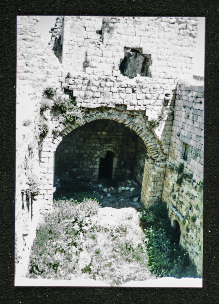 A Photograph of al-Khatib's Castle in Beit Iksa Village, Northwest of al-Quds (Jerusalem)
