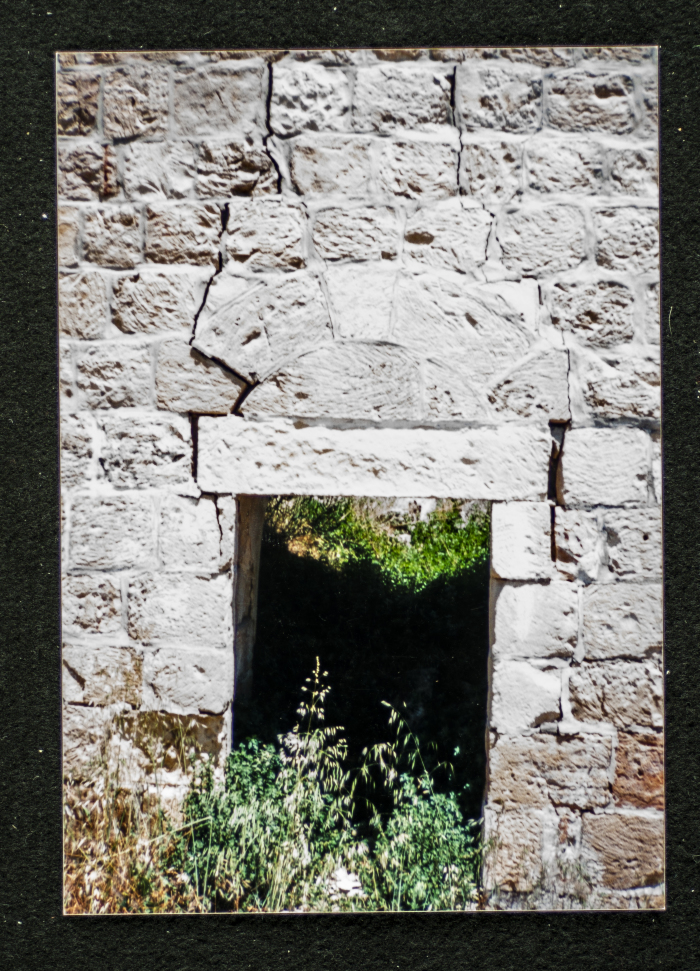 A Photograph of al-Khatib's Castle in Beit Iksa Village, Northwest of al-Quds (Jerusalem)
