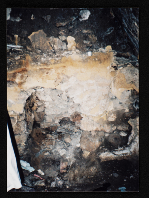 A Photograph of the Renovation Works at the Youth Union in Farkha Village, West of Salfit
