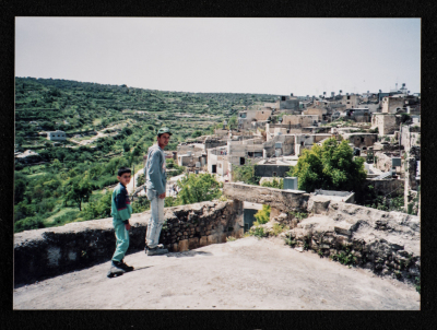 A Photograph of the Renovation Works at the Youth Union in Farkha Village, West of Salfit

