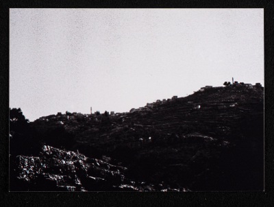 A Landscape of the Village of Silwad - East of Ramallah 