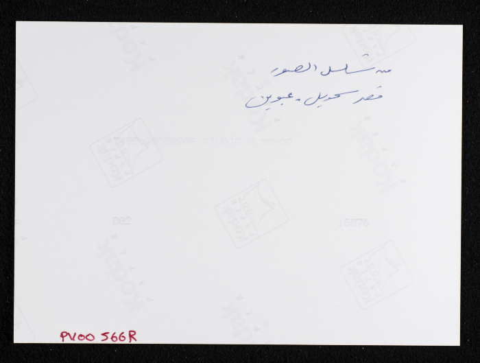 A Photograph of the Sihwail Family's Mansion in the Village Abwein
