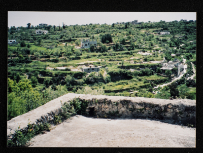 A Photograph of the Renovation Works at the Youth Union in Farkha Village, West of Salfit
