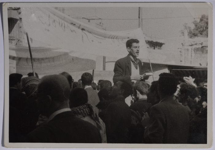 Someone who is cheering in the demonstrations against The Central Treaty Organization (CENTO) or Baghdad Pact