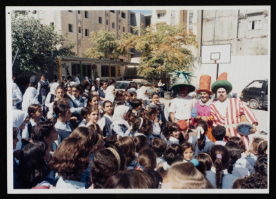 The Palestinian International Puppet Festival Events at Schools and Grassroots Organisations
