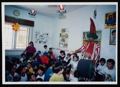 The Palestinian International Puppet Festival Events at Schools and Grassroots Organisations
