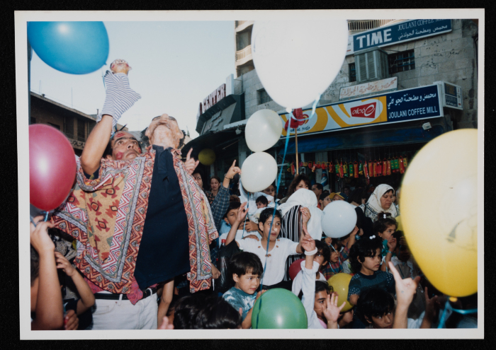 من مهرجان الدمى والعرائس الذي أقامه مسرح 