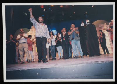 من مهرجان الدمى والعرائس الذي أقامه مسرح 