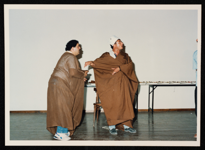 Al-Hakawati Holding a Workshop for People with Disabilities