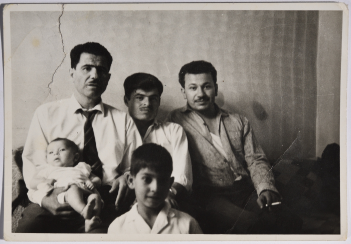 Rajih al Salfeety with his friends in Czechoslovakia