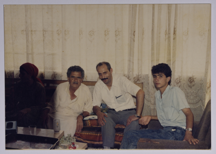 Rajih al Salfeety and his family