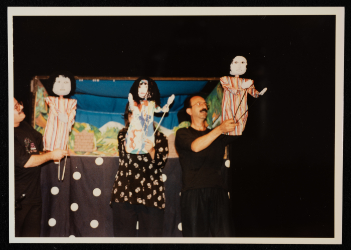 The Palestinian Puppet Theatre Festival in the Sumud Freedom Camp
