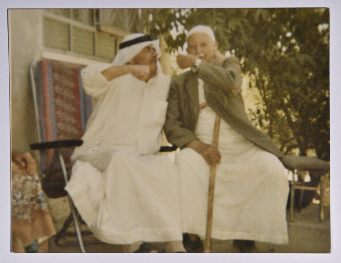 راجح السلفيتي وصديقه نمر الحريم