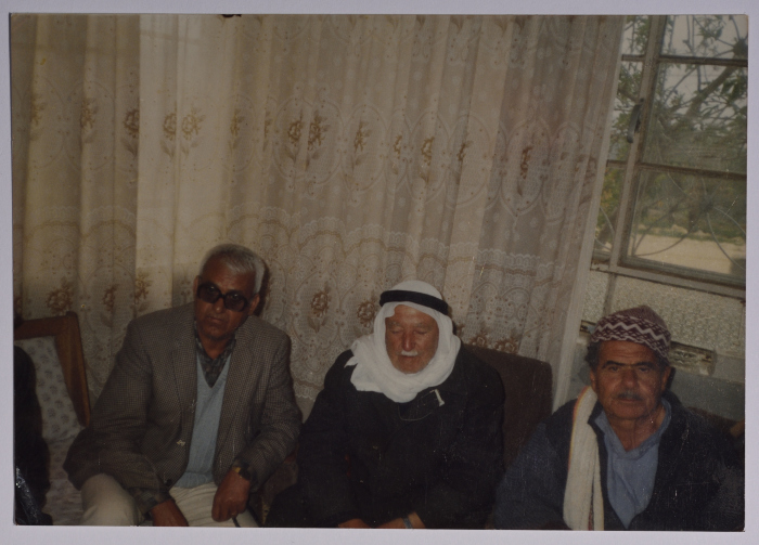 Rajih al Salfeety with his friends