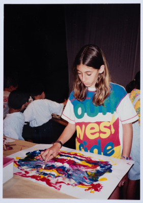 A Children's Art Workshop at al-Hakawati