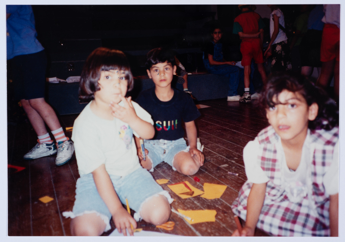 ورشات رسم للأطفال في المسرح الفلسطيني