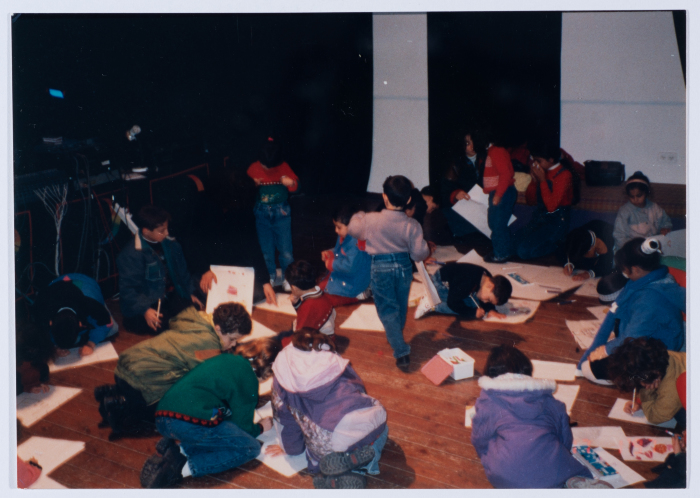 A Children's Art Workshop at al-Hakawati