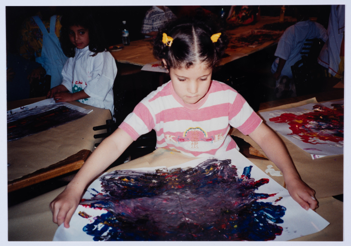 A Children's Art Workshop at al-Hakawati