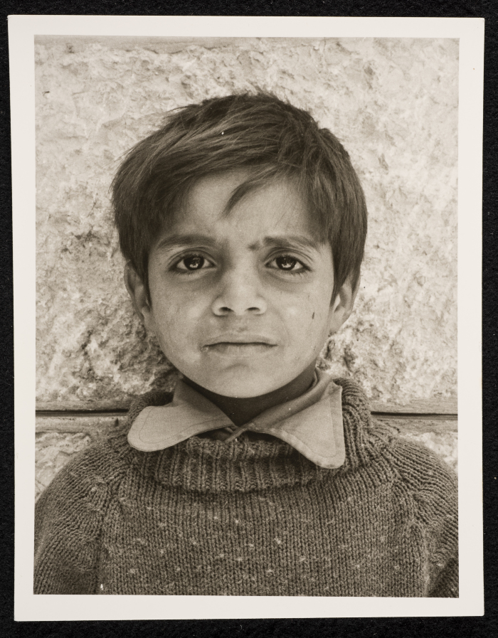 صورة شخصية لفريد نوفل، أحد طلاب روضة الزهور في مدينة القدس