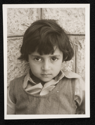 A Pupil Portrait of Suzan Idkik, Rawdat el-Zuhur in Jerusalem 
