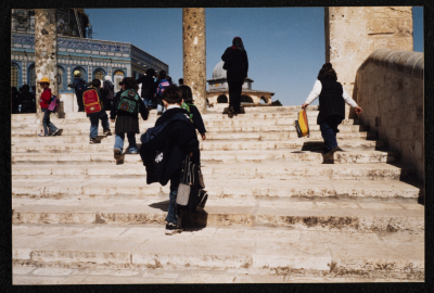 رحلة مدرسة روضة الزهور في القدس الى المسجد الاقصى 