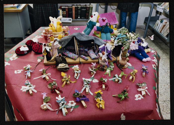 A Photograph of Handicrafts on Open Day  