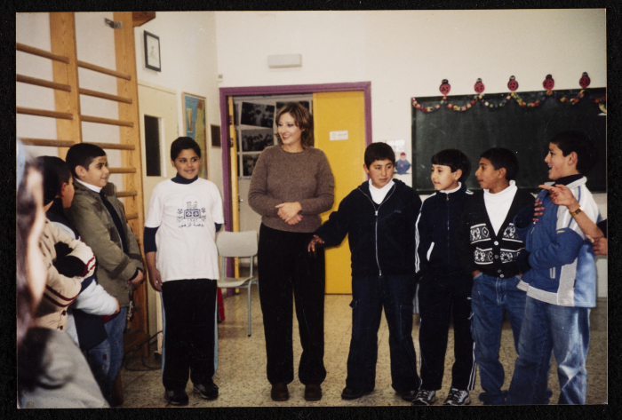 A Photograph of a Training Workshop on Children's Rights at Rawdat el-Zuhur 