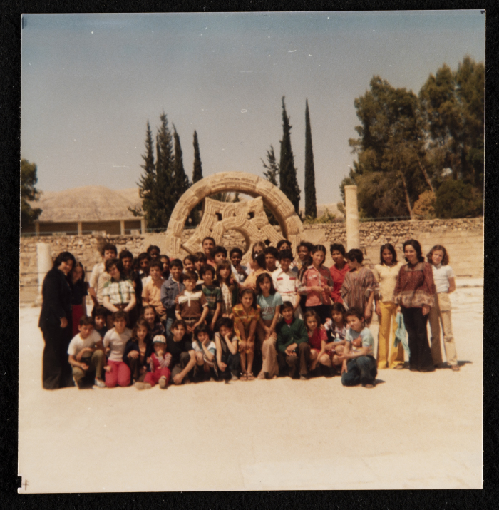 Pupils at Rawdat el-Zuhur