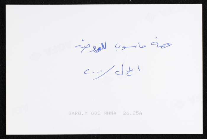A Photograph of a Student at Rawdat el-Zuhur during  a Computer Class 
