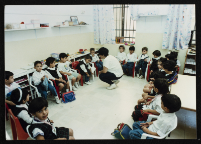 Pupils at Rawdat el-Zuhur
