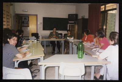 A Photograph of an Academic Lecture 