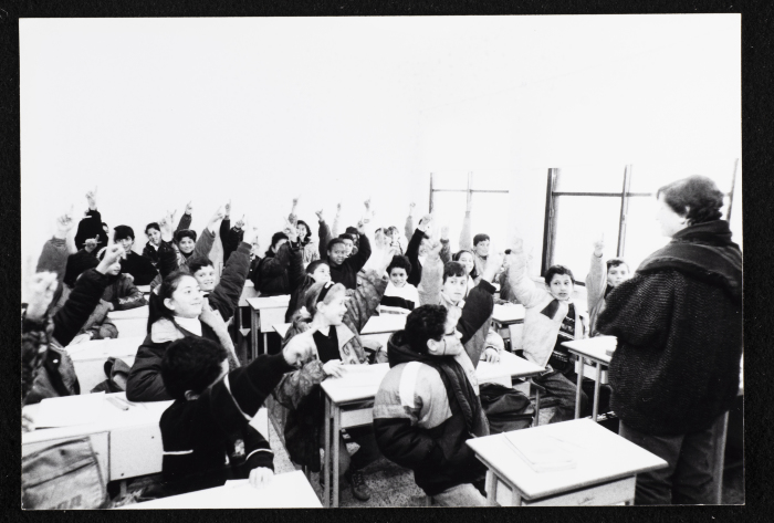 Pupils at Rawdat el-Zuhur