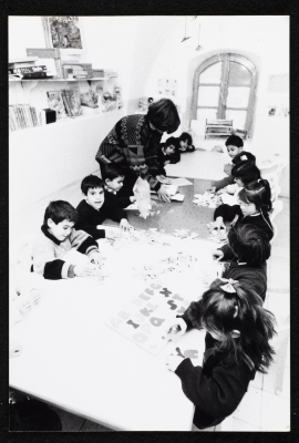 Pupils at Rawdat el-Zuhur