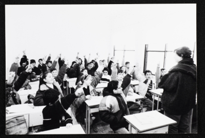 Pupils at Rawdat el-Zuhur