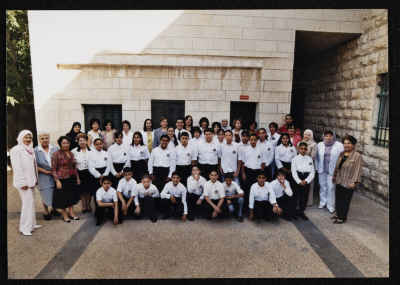 Pupils at Rawdat el-Zuhur