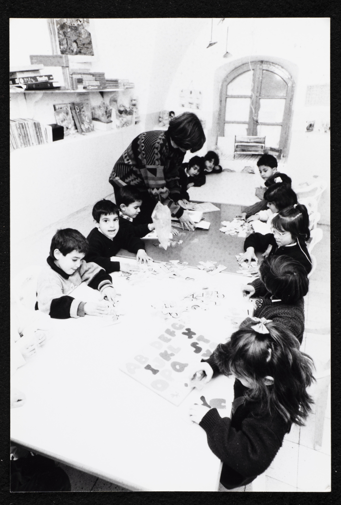 Pupils at Rawdat el-Zuhur