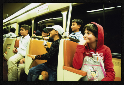 مجموعة من طلاب روضة الزهور في مدينة القدس