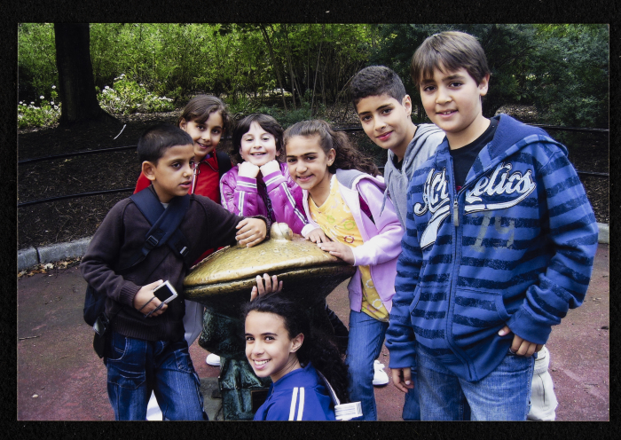 Pupils at Rawdat el-Zuhur