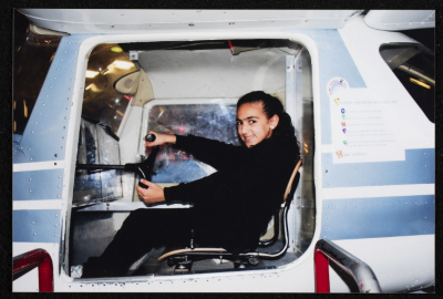  A Photograph of Rawdat el-Zuhur Visiting the United States of America