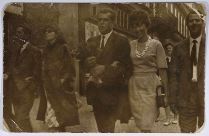 Rajih al Salfeety in Czechoslovakia with his friends