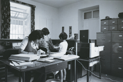 The Female Staff at Birzeit University, Old Campus 