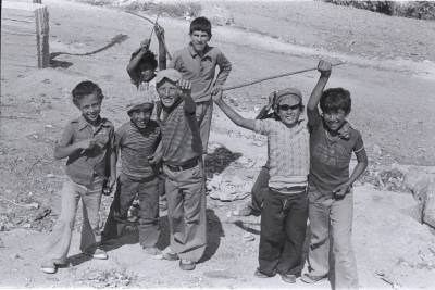 A Photograph of Children from Kobar Village, 1970-80

